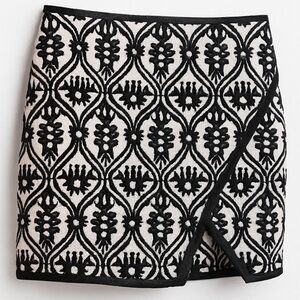 Express Black Mini Skirt Size 2 Back Zip Clubwear Night Out Trendy Cotton Blend